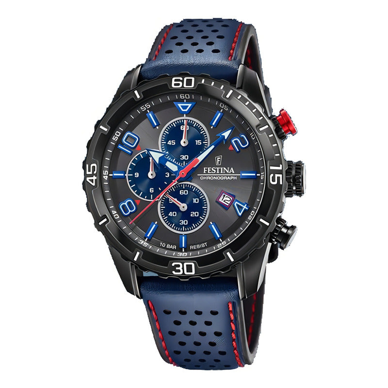 Reloj Festina F20519/3 Azul Hombre Relojesymas Azul Oscuro Negro