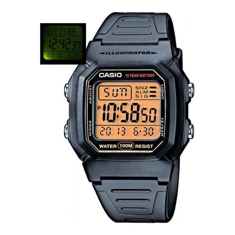 Reloj Casio W-800h Colores Surtidos/relojesymas