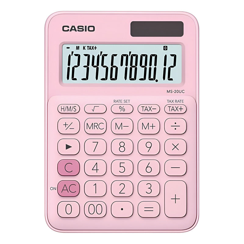 Calculadora Casio Ms-20uc Colores Surtidos