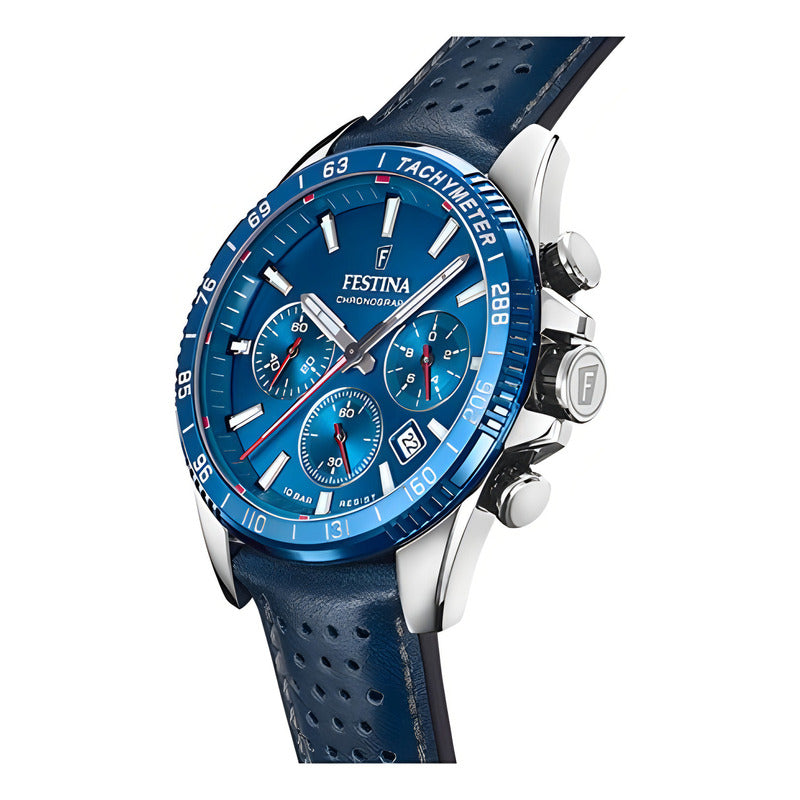 Reloj F20561/3 Festina Hombre Timeless Chronograph Azul Oscuro Azul