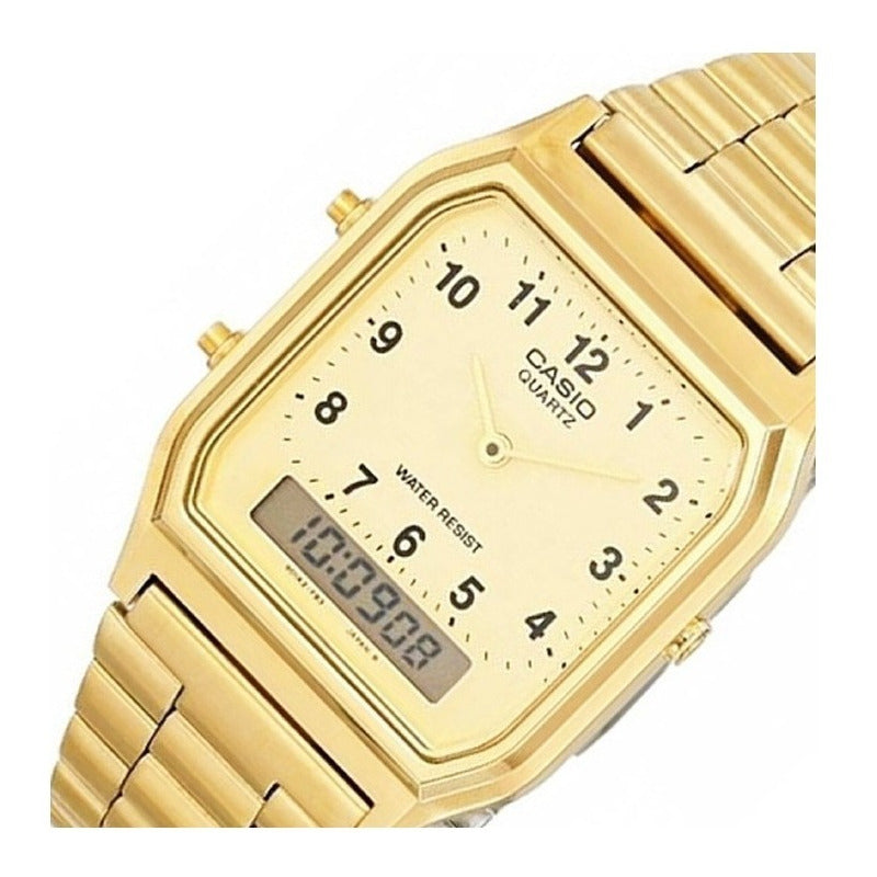 Reloj Casio Aq-230ga Colores Surtidos/relojesymas Dorado