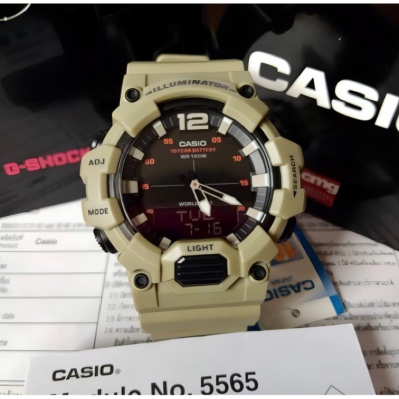 Reloj Casio Hdc-700-3a3vcf 100% Original Y Negro