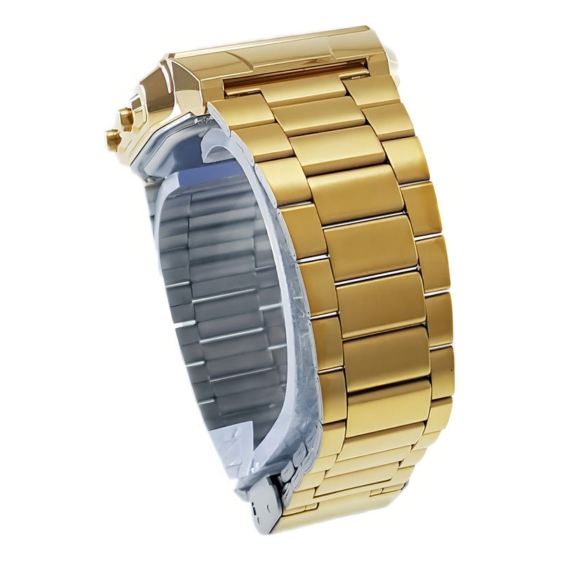 Reloj Casio Db-360g Hombre Gold Vintage Dorado Dorado Gris