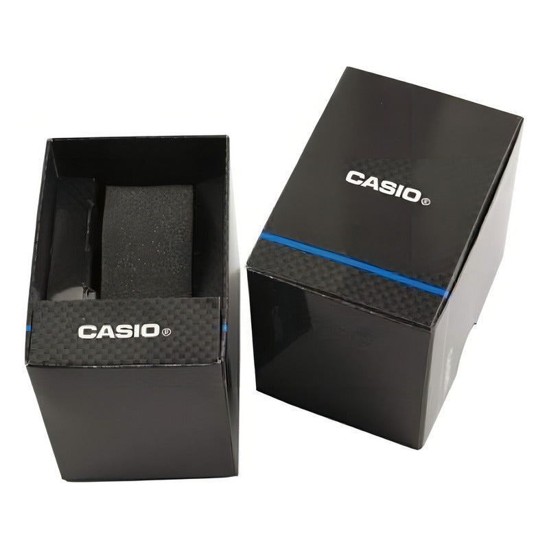 Reloj Pulsera Digital Casio Dw-291 Con Correa De Resina Color Negro - Fondo Beige