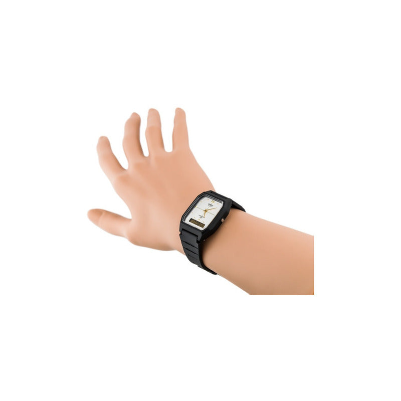 Reloj Casio Aw-48he-7a Retro Unisex  Resina Digital Analogo  Negro