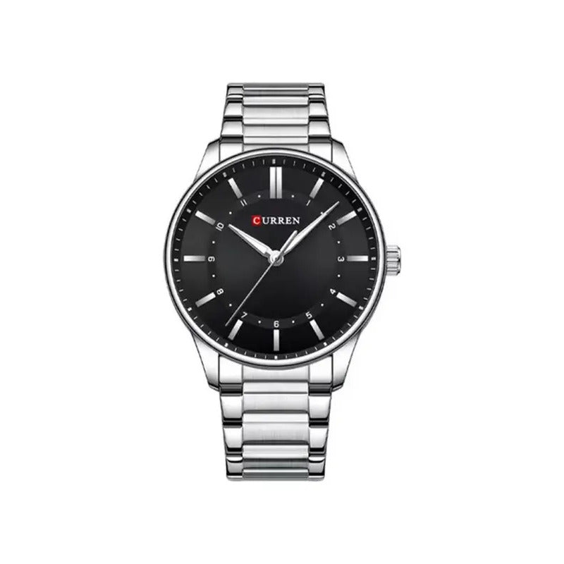 Reloj Para Hombre Curren 8430 Kred701901 Plateado