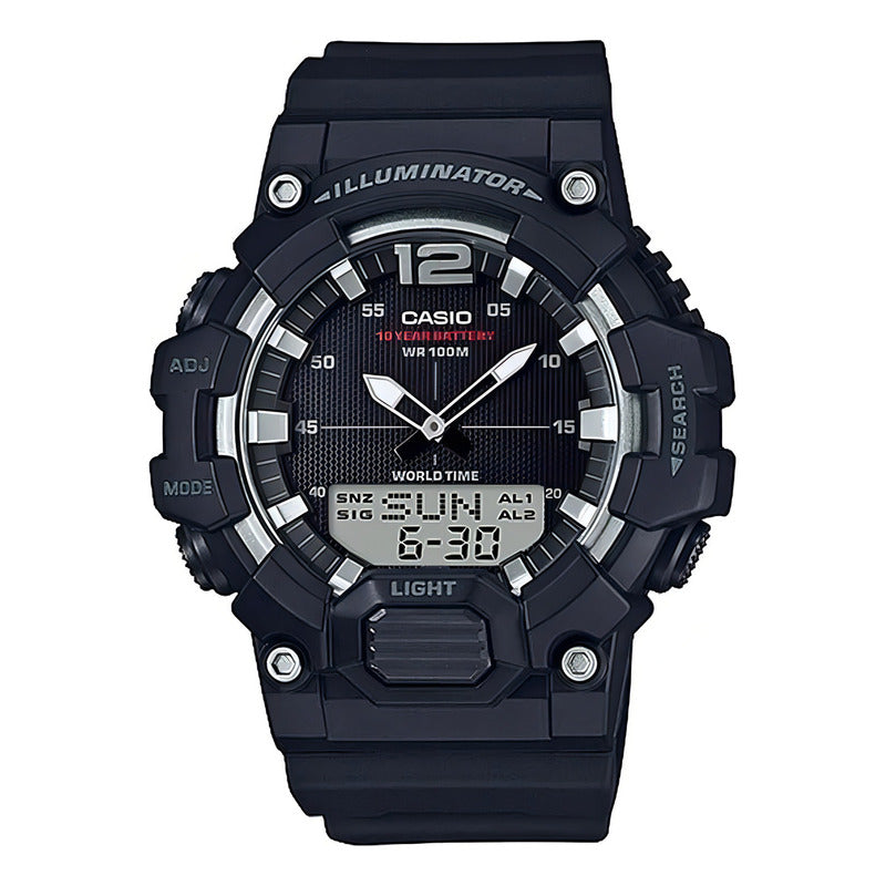 Reloj Casio Hdc-700-1avcf Analógico-digital Para Hombre Negro