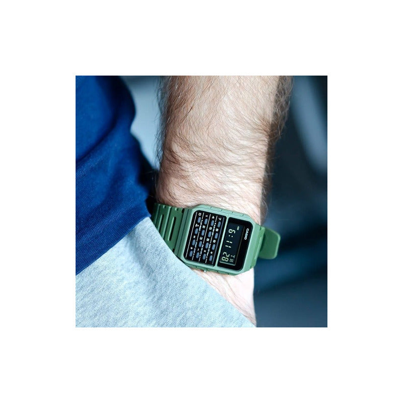 Reloj Calculadora Casio Ca-53w-1 Relojesymas Verde Wf-3b Verde Wf-3b Surtido