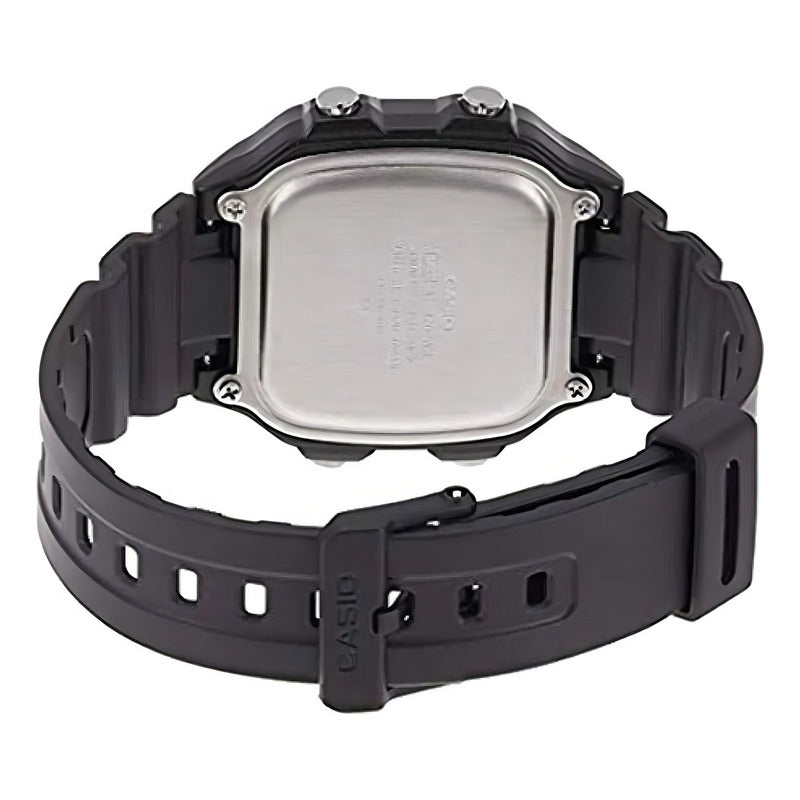 Reloj Pulsera Digital Casio Ae-1200wh-1b Con Correa De Resina Color Negro