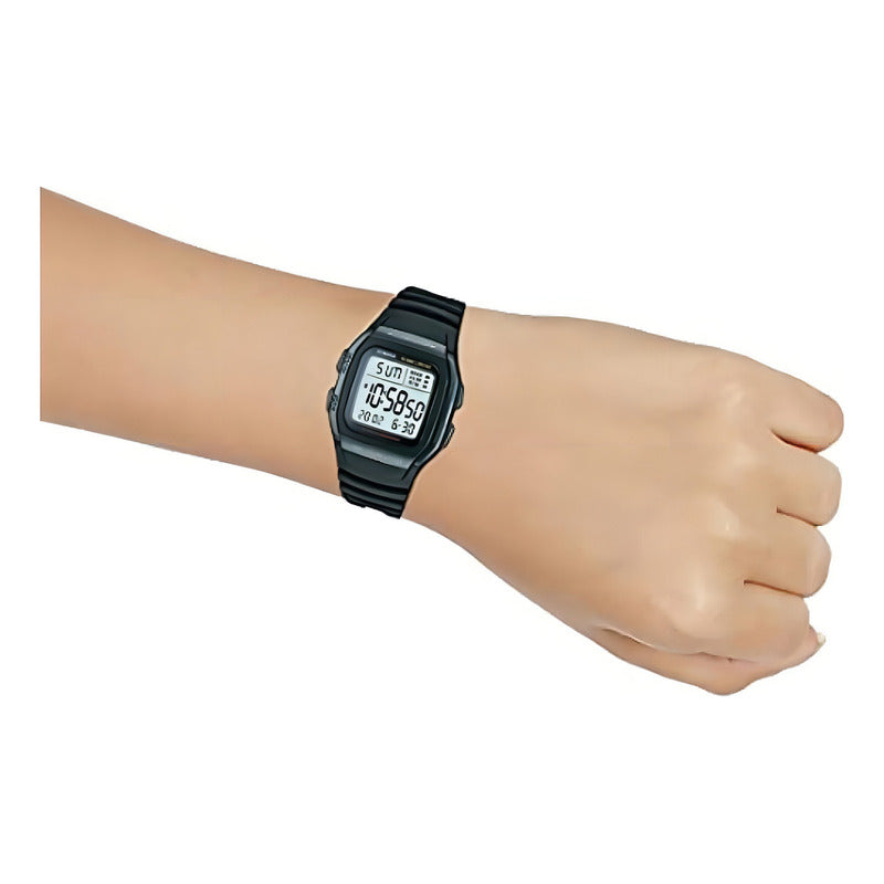 Reloj Casio Hombre W-96h Colores Surtidos/relojesymas Color Del Bisel Negro 1b Gris
