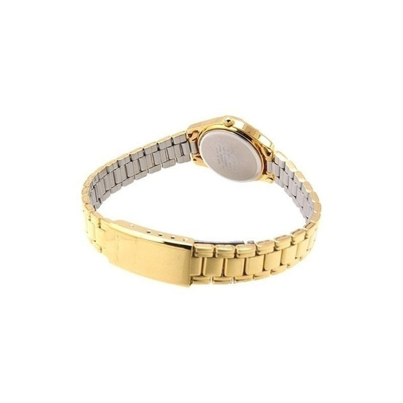 Reloj Casio Dama Ltp-1274g-7a Nuevo Original/relojesymas Dorado Blanco