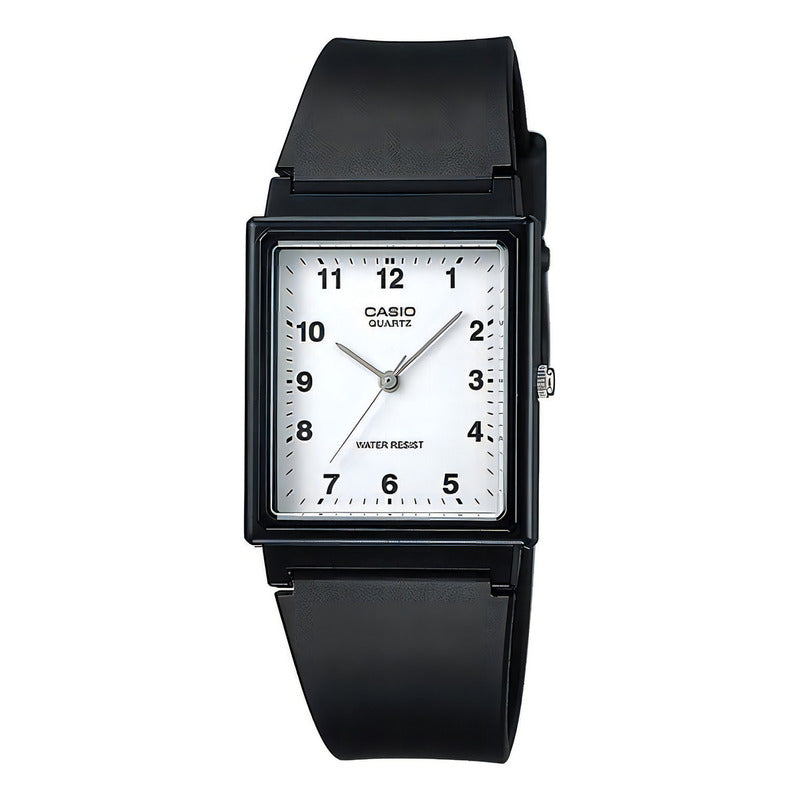 Reloj Casio Mq-27-7b De Hombre, Análogo Y Con Correa Negra Negro Blanco