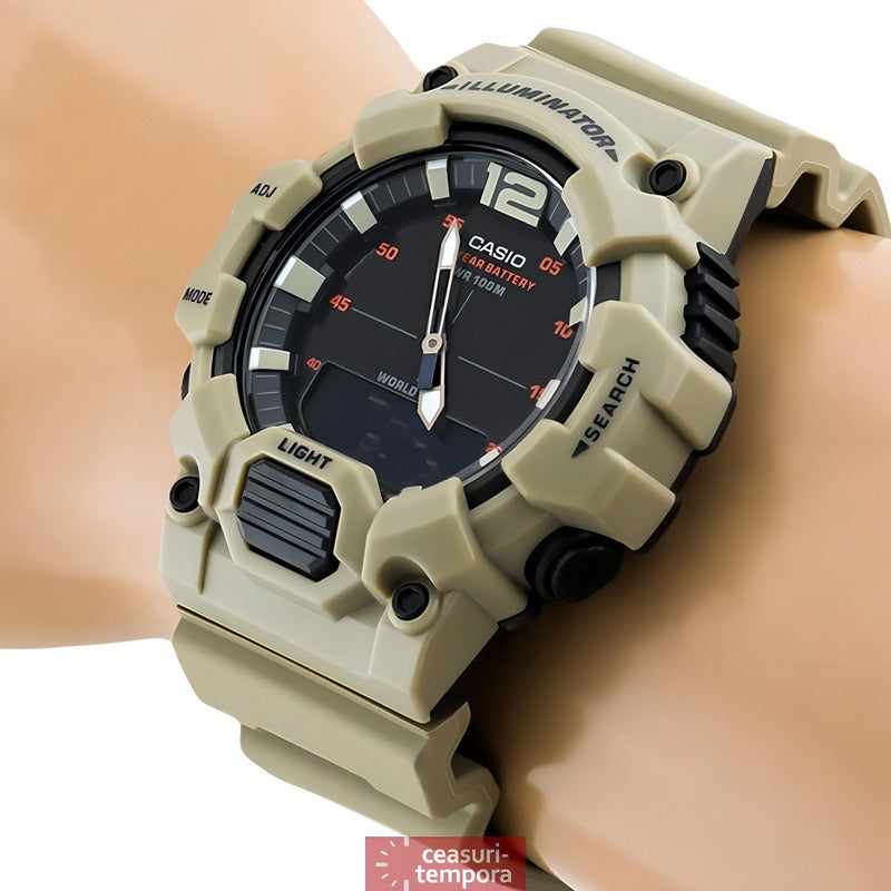 Reloj Casio Hdc-700-3a3vcf 100% Original Y Negro