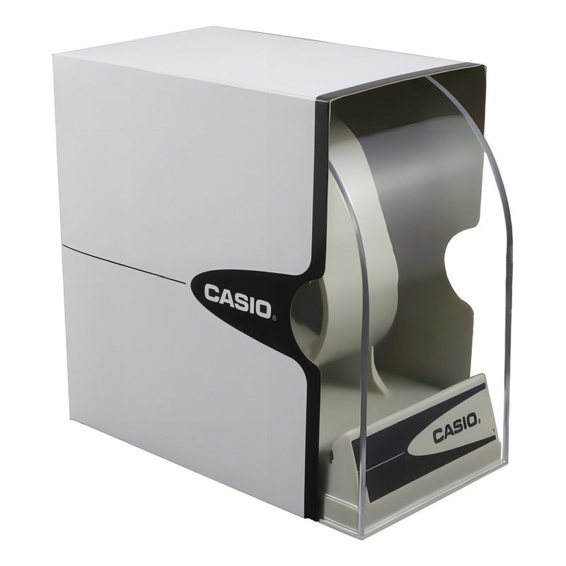 Reloj Casio Enticer Series Mtp-vt01g-2budf Color De La Correa Dorado Color Del Bisel Dorado Color Del Fondo Azul