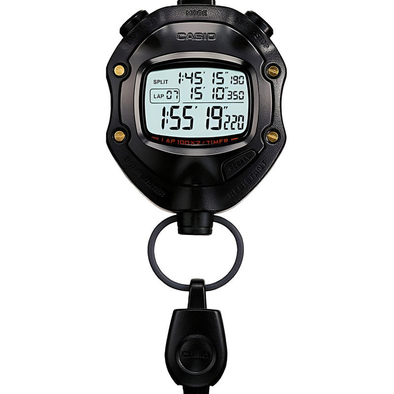 Cronometro Casio Hs-80tw Negro 100 Laps Digital