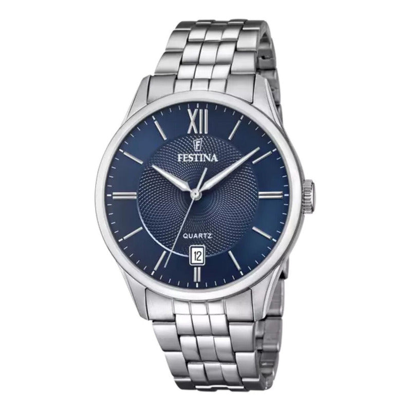 Reloj Para Hombre Festina Classics F20425/2 Plateado