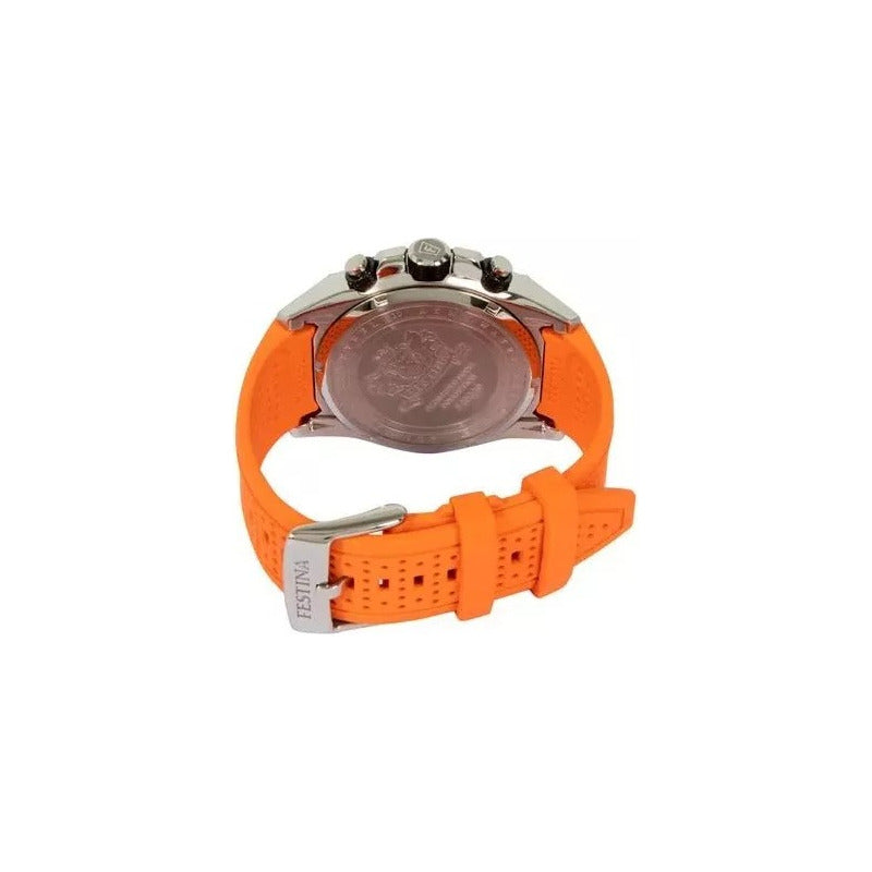 Reloj Para Hombre Festina The Originals F20330/4 Original Naranja Negro