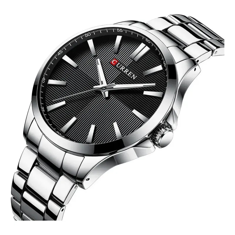 Curren 8322-1 Hombre Reloj Deportivo Hombre Reloj Hombre Negro/blanco