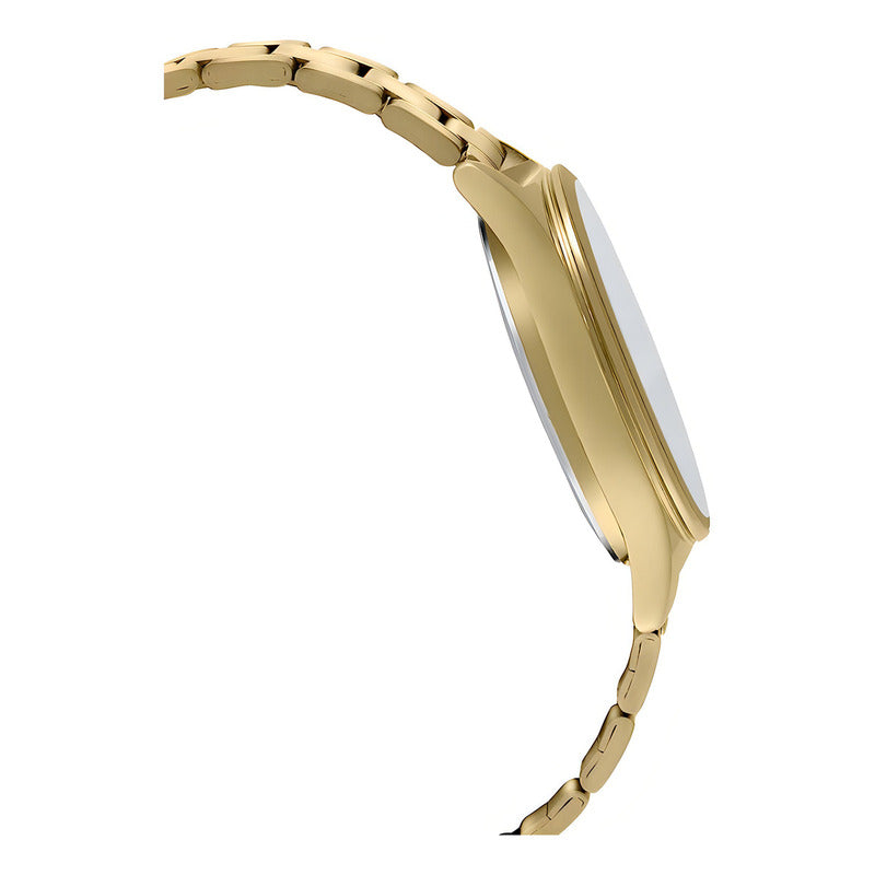 Reloj Casio Hombre Mtp-v006g-7budf Dorado Blanco
