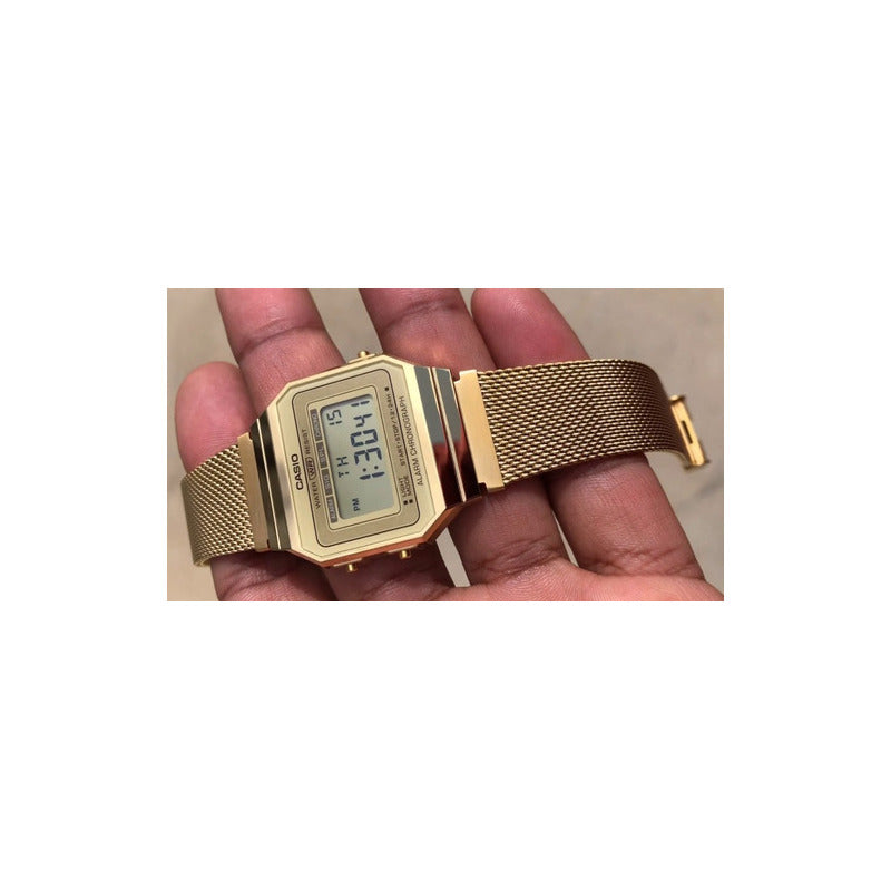 Reloj Hombre Casio A-700wmg-9a Digital Dorado