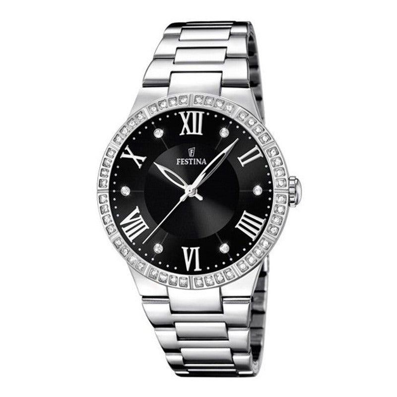 Reloj Festina The Originals F16719 Mujer Relojesymas Plateado Negro