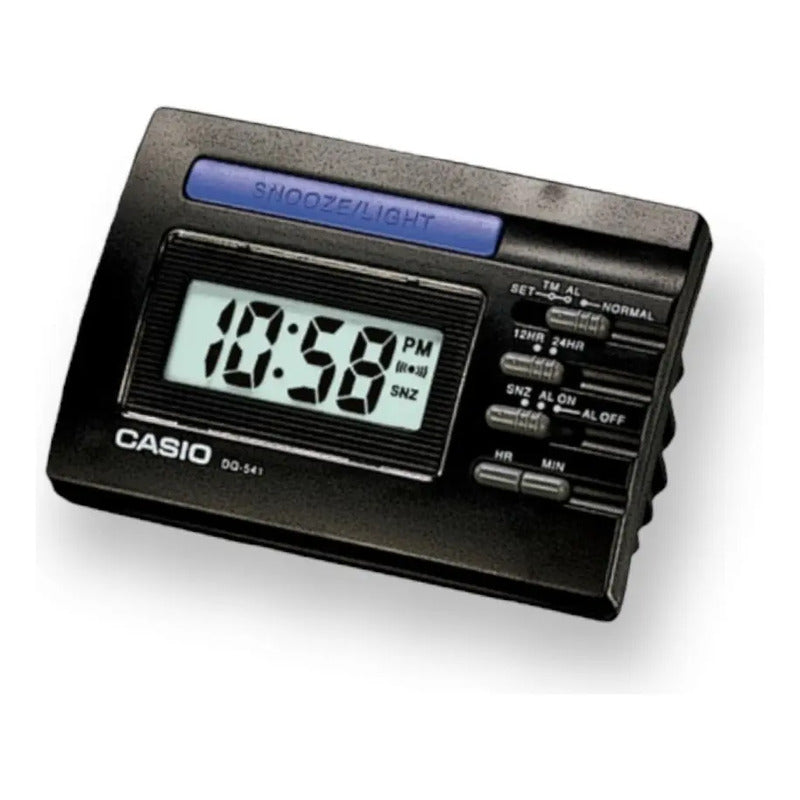 Reloj Despertador Casio Dq-541-1r Negro
