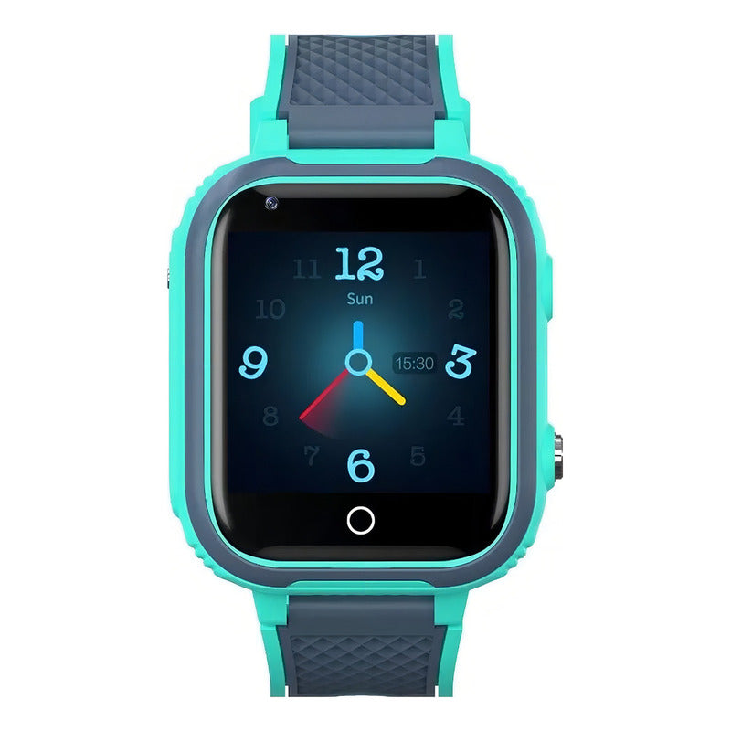 Smartwatch Infantil U8 Lt21-bl Con Gps, 4g Y Videollamada En Celeste Celeste/gris Gris
