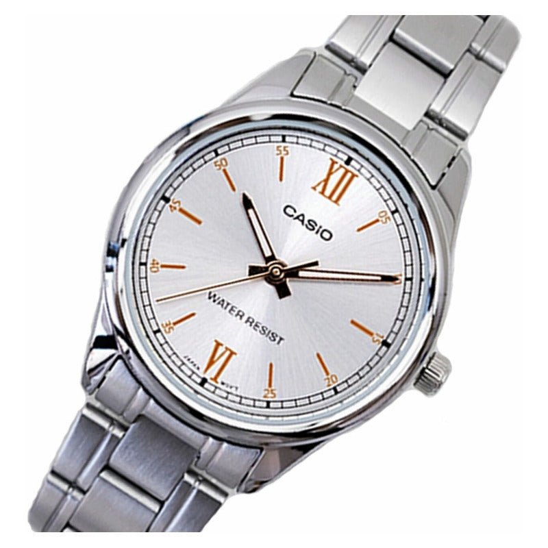 Reloj Mujer Casio Ltp-v005d-7b2udf Relojesymas Plateado