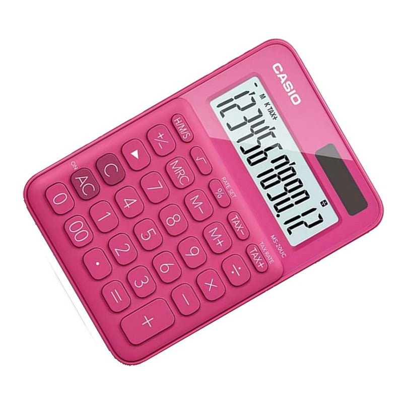 Calculadora Casio Ms-20uc Colores Surtidos