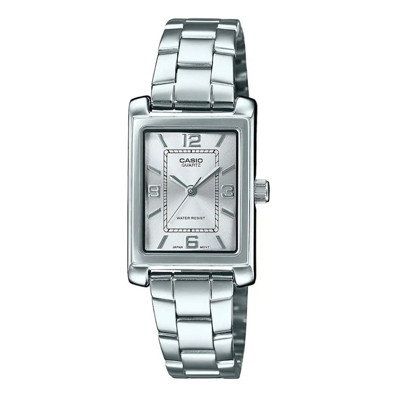 Reloj Mujer Casio Ltp-1234dd-7adf Core Ladies Original Plateado
