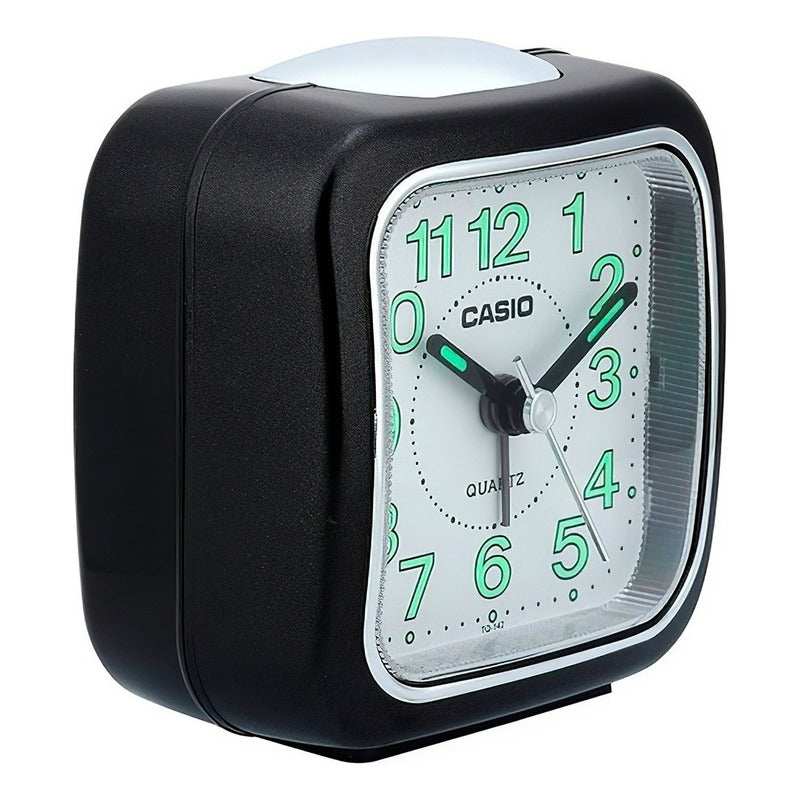Reloj Despertador Casio Tq-142-1df Color Negro