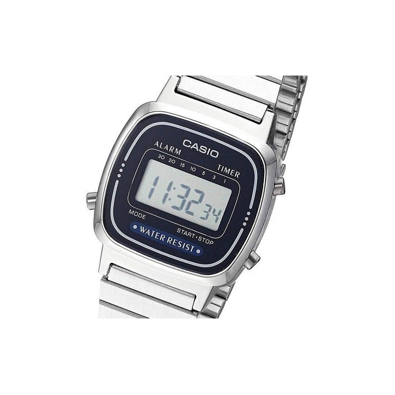 Reloj Dama Casio Retro Vintage La670 - 100% Original Cfmx Negro