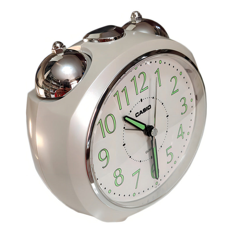 Casio Reloj Despertador Tq-369-7df - Blanco