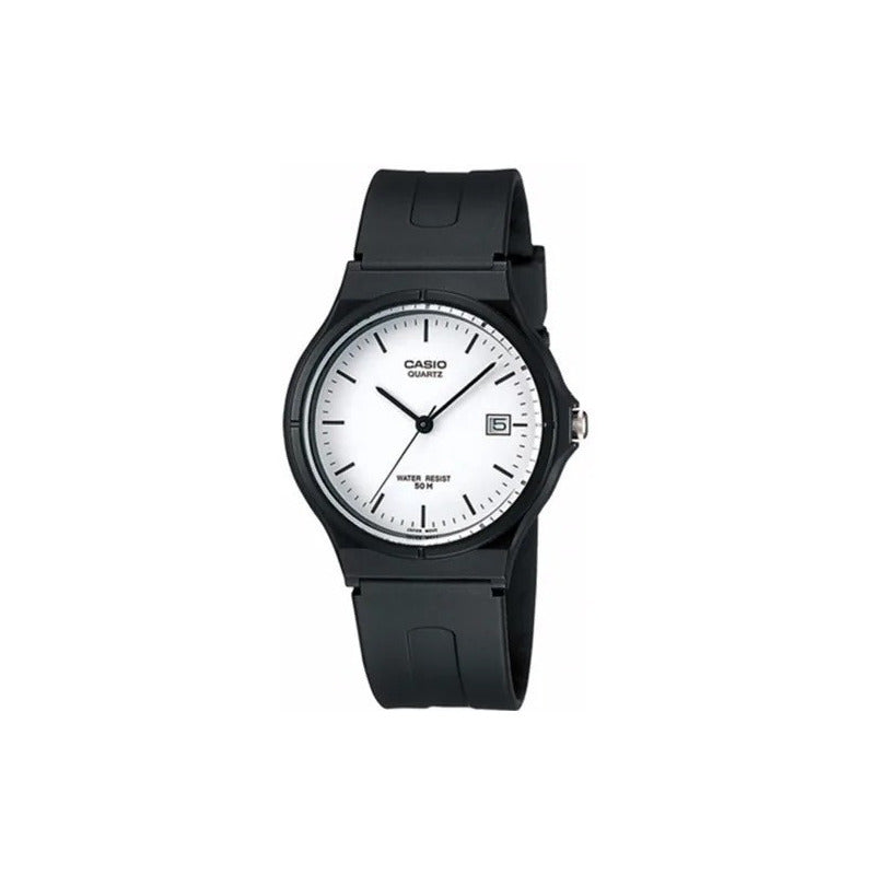 Reloj Casio Mw-59-7e Hombre Original Negro Blanco