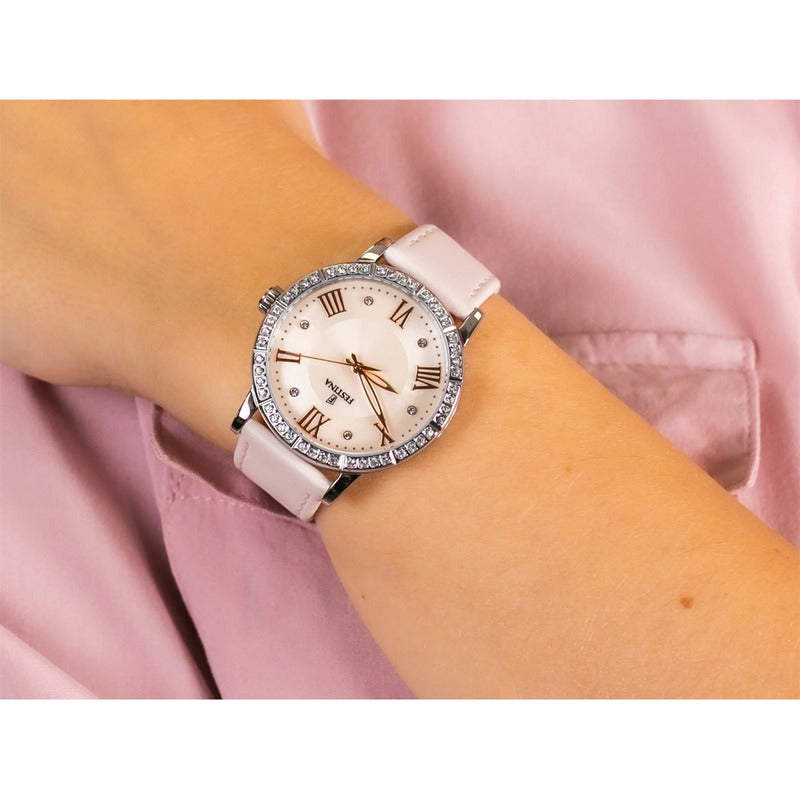 Reloj Festina F20412/2 Rosa Mujer Relojesymas Plateado