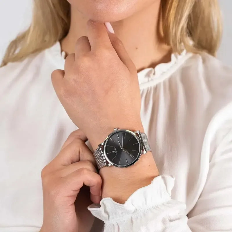 Reloj Festina The Originals F20475 Mujer Relojesymas Correa -4 Negro Plateado