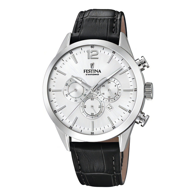 Reloj Festina F20542/1 Negro Hombre Plateado
