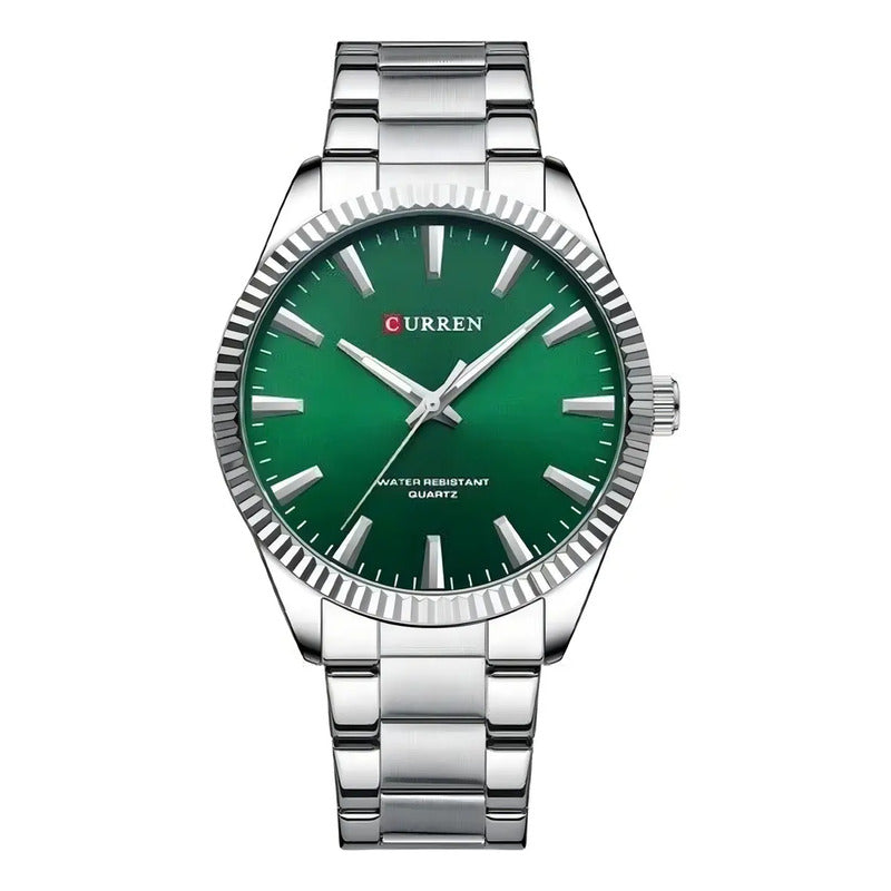 Reloj Para Hombre Curren 8425 Kre842503 Plateado