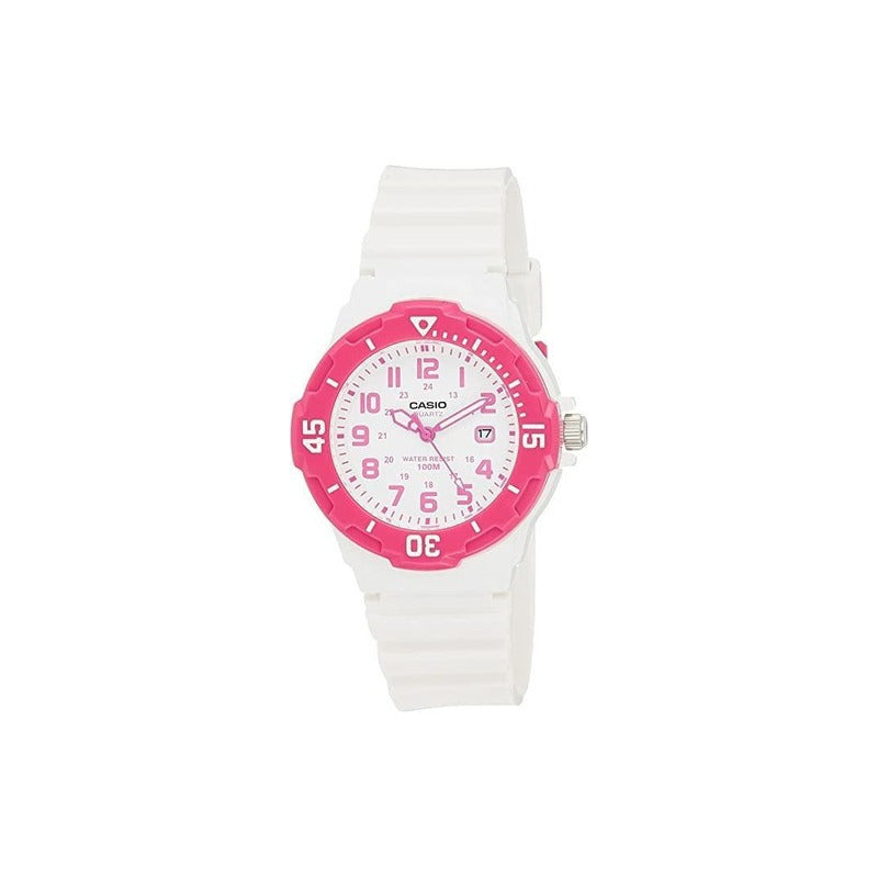 Reloj Casio Niña Lrw-200h-4bvdf Relojesymas Blanco