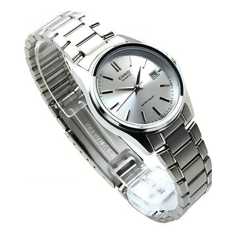 Reloj Casio Para Mujer Ltp-1183a-7a De Cuarzo Con Correa Plateada Plateado