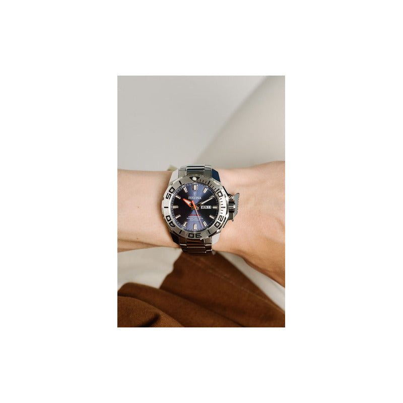 Reloj Festina F20665.1 Hombre The Originals  Relojesymas Plateado Azul