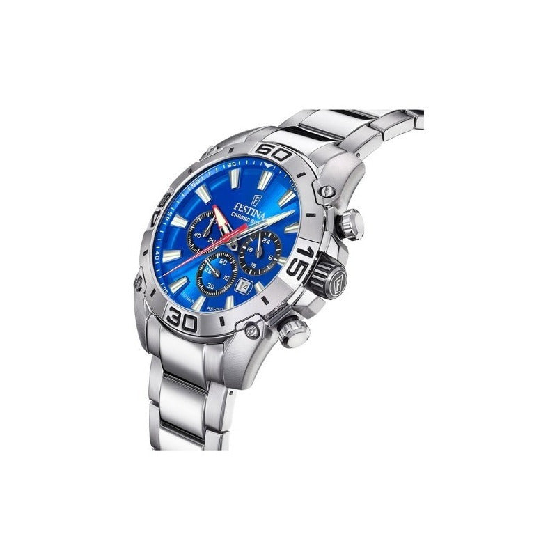 Reloj Festina Hombre Chrono Bike F20543.2 Acero Inoxidable Plateado Plateado