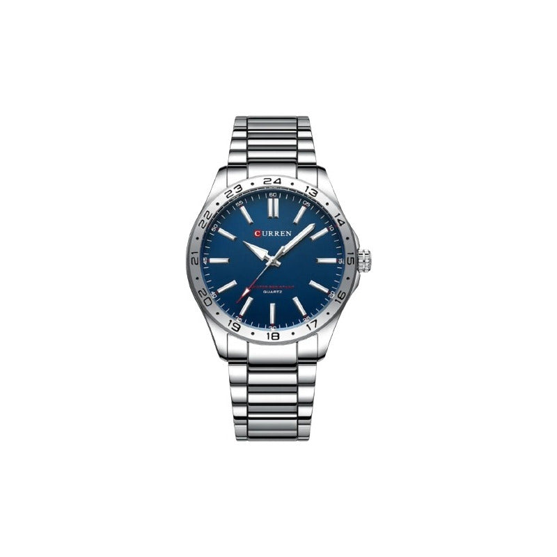 Reloj Para Hombre Curren 8452 Kred9303 Plateado