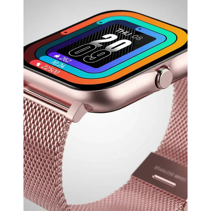 Smart Watch Bluetooth Derwye Rose Rose Milanés
