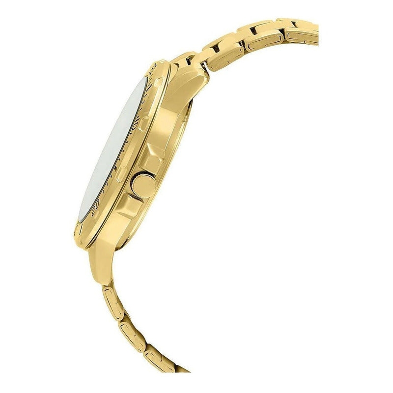 Reloj Casio Hombre Mtp-vd01g-9e Original Dorado Beige