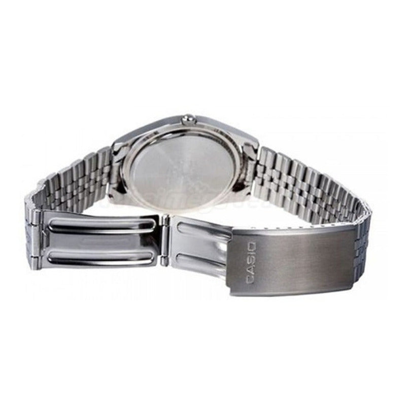 Reloj Casio Clásico Dama Ltp-1129a-7ardf Original Plateado