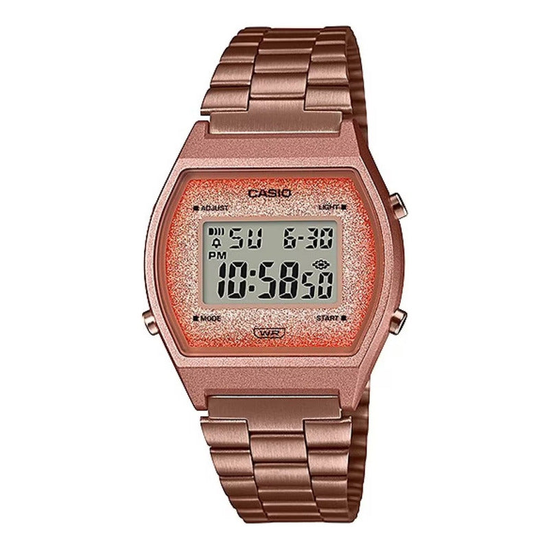Reloj Casio Vintage B-640wcg-5 Original Rosa