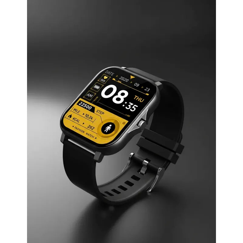 Smart Watch Bluetooth Derwye Negro Negro Silicona