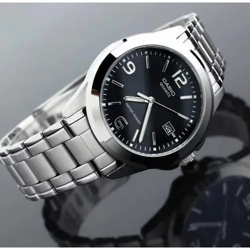 Reloj Casio Hombre Mtp-1215a-1a Relojesymas  Surtido Negro 1a