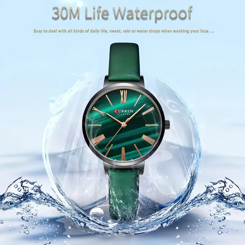 Relojes De Cuarzo Mujer Curren 9076a-2 Verde
